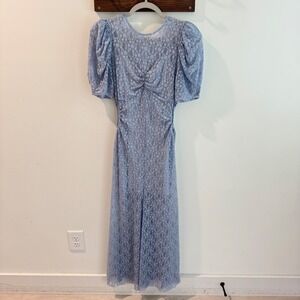 plus size trendy cocktail dresses Knee-Length Homecoming With Long Sleeves Free People Blue Denim Introducing the Abby Rose spring promotion Shoe Size:6 US
